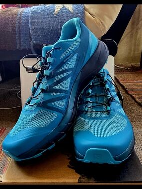 Salomon Sense Ride Trail Running Shoes Womens Size 9